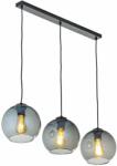 TK Lighting Cubus lampă suspendată 3x5 W negru-grafit 2818 (2818)