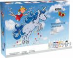 Kreul 42844 Set de culori pentru sticla 7 x 80 ml 1 buc (<![CDATA[42844]]>)