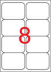 APLI Etikett, univerzális, 99, 1x67, 7 mm, kerekített sarkú, APLI, 800 etikett/csomag, APLI (LCA2420)