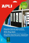 APLI Iratrendező etikett, univerzális, 190x61 mm, APLI, 100 etikett/csomag, APLI (LCA1233)