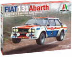  Italeri: Fiat 131 Abarth 1977 San Remo Rally Winner autó makett, 1: 24