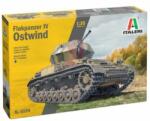  Italeri: Flakpanzer IV Ostwind harci jármű makett, 1: 35