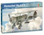 Italeri: Henschel Hs 123 repülőgép makett, 1: 48