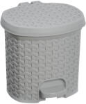 keeeper Szemetes pedálos Kötött mintás 3L 19, 5x20, 5x20, 5cm Szürke (1030113000000)