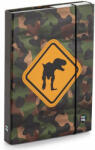 OXY BAG / Karton PP T-Rex dinós füzetbox A5 - terepszínű (IMO-KPP-3-77720)