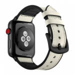 XPRO Apple Watch szilikon / bőr szíj Fehér 42mm / 44mm / 45mm / 49mm