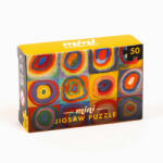 Professor Puzzle Mini Masterpieces kirakós: Squares with Concentric Circles (JIG9698-2) - tarsasjatekmania