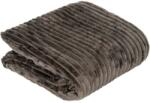  Mikroszálas pléd - takaró 150x200 cm - sötétszürke