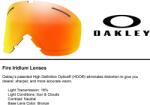 Oakley O Frame 2.0 Pro XL MBLK/Fire+PERS síszemüveg (OO7112-01)