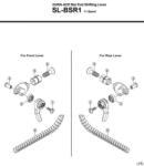 Shimano Dura-Ace SL BSR1 kormányvégre 2/11sp váltókar szett (ISLBSR1H1)