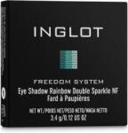 INGLOT Fard de ochi triplu - Inglot Freedom System Eye Shadow Rainbow Double Sparkle 121