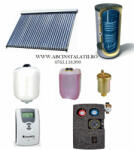Sontec Pachet panou solar cu 210 tuburi vidate SONTEC si boiler 2000 litri cu 2 serpentine pentru 40 persoane