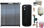Fornello Pachet sistem solar presurizat, panou Fornello 20 Tuburi Heat Pipe, Boiler Fornello SOL 200 LT 2S, controller, vas expansiune, grup pompare, aerisitor 1/2, antigel (20tub-2002s)