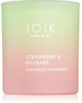 JOIK Organic Home & Spa Strawberry & Rhubarb lumânare parfumată 150 g