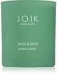 JOIK Organic Home & Spa Basil & Mint lumânare parfumată 150 g