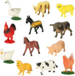 Inlea4Fun Farm állat figurák 12 db FARM ANIMALS (IA-KX5842)