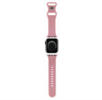 Hello Kitty Liquid Silicone Kitty Head Logo Apple watch szíj, 38/40mm, rózsaszín (HKAWMSCHBLP) - speedshop