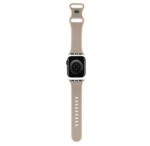 Hello Kitty Liquid Silicone Kitty Head Logo Apple watch szíj, 38/40mm, bézs (HKAWMSCHBLE) - speedshop