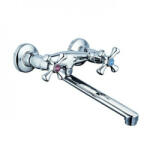 Zegor fali mosogató csaptelep DTZ12-B827 Króm (DTZ12-B827) - optonica