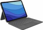 Logitech Combo Touch iPad Pro 11" (1. , 2. , 3. és 4. Gen), szürke - US INTL (920-010255)