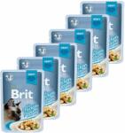 Brit Pungă BRIT Premium Cat Pui în sos gravy 6 x 85 g