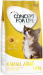 Concept for Life Concept for Life 10% reducere! 1 kg /1, 5 hrană uscată câini - X-Small Adult 1, 5