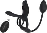 Couples Choice RC Multi Function Couples Vibrator Black Vibrator