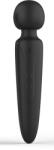 JGF Toys Premium Vibrator Masaj Wand, 10 Moduri Vibratii, Silicon, USB, Negru, JGF Premium Sex Toys Vibrator