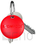 Boompods BOOMTAG piros (TAGRED)