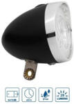 VeloGo Lámpa Első Retro 3 Led Fekete 11 Lux (28lm