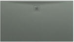 Laufen LAUFEN PRO Zuhanytálca, Marbond kompozit anyagból, extra lapos, téglalap alakú, kivezetés a hosszú oldalon, Matt Beton H2119500790001 (H2119500790001)