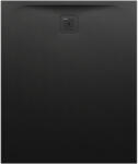 Laufen LAUFEN PRO Zuhanytálca, Marbond kompozit anyagból, extra lapos, téglalap alakú, kivezetés a rövid oldalon, Fekete H2119530800001 (H2119530800001)