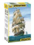 Zvezda English Brigantine 1: 100 makett hajó (9011) (9011)