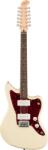 Squier Paranormal Jazzmaster XII, Laurel Fingerboard, Tortoiseshell Pickguard, Olympic White (0377051505)