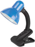 Avide LED lámpa csiptethető Kék-Fekete dizájn max. 60W E27 LED (izzó nem tartozék! )