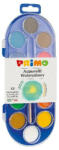  Vízfesték PRIMO 30 mm ecsettel 12 színű (112A12SG)