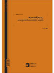  Kazánfűtési energiafelhasználási napló, 24 oldal+borító, A/4 (DE941) - cartridge