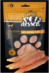 Pet's Desert Pet s Desert, Recompensepentru caini, Dog Soft Chicken Strips LSC-01, 80g