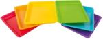Playbox PlayBox: Színes műanyag tálca 28x22x3cm 1db (2472219) - jatekshop