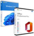 Microsoft Windows 11 Pro + Office 2021 Professional Plus (Költöztethető)