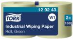 Tork ipari papírtörlő, tekercses W1 2 rétegű, zöld, 2x510m SCA129243