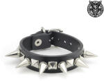Leather & Steel Fashion Brățară cu țepi Dragon - LSF1 149