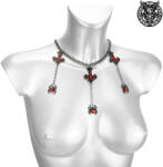Leather & Steel Fashion Guler cu lanț - LSF9 89