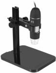  W-STAR digitális mikroszkóp DM1000H2, 1000x, FHD, W10 világítótest, állvány, fekete, USB