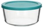 TOO KT-93 üveg 1652 ml-es hőálló kerek ételtároló műanyag tetővel (KT-93) - bestbyte