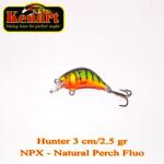 Kenart Vobler KENART Hunter Floating, 3cm/2.5gr, NPX, Natural Perch Fluo (HU3F-NPX)