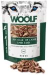 WOOLF Lamb And Cod Triangle Háromszögek bárányhússal és tőkehallal 100g