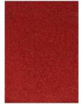 Spirit Spirit: Csillámos dekorációs habszivacs lap piros színben A/4 1db (406841)
