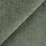  Flow 13 - zsályazöld, bársonyos felületű, szőtt zsenília hatású vízlepergető bútorszövet