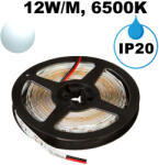 UltraLux Led ЛЕНТА, 12w/m, 6500k, 12v dc, smd3014, 120 leds/m, ip20 (ng30120w)